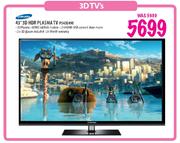 Samsung 43"3D HDR Plasma TV(PS43E450)