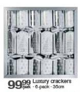  Luxury Crackers-6 Pack-35cm