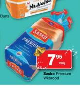 Sasko Premium Witbrood-700g