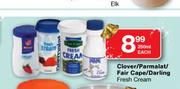 Clover/Parmalat /Fair Cape/Darling Fresh Cream-250ml Each