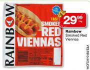 Rainbow Smoked Red Viennas - 1kg