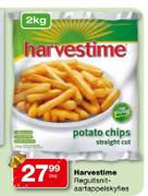 Harvestime Straight Cut Potato Chips-2kg