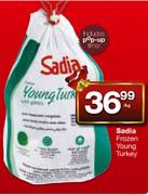 Sadia Frozen Young Turkey - Per Kg