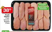Fresh Choice Fresh Chicken Breasts Fillets - Per Kg