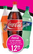 Coca Cola 2 Ltr Soft Drinks-each