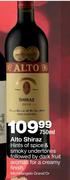 Alto Shiraz-750ml
