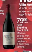 First Sighting Pinot Noir-750ml