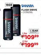 Sahara Flash Drive-16GB Each