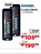 Sahara Flash Drive-16GB Each