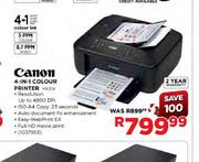 Canon 4-In-1 Colour Printer MX 374