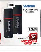 Sahara Flash Drive-8GB Each