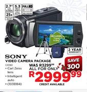 sony Video Camera Package(CX190)