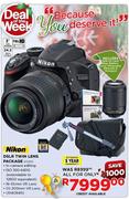 Nikon DSLR Twin Lens Package 