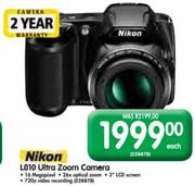 Nikon L810 Ultra Zoom Camera - Each