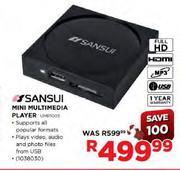 Sansui Mini Multimedia Player-UMP1005