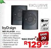 byD:Sign MP3 Player-MP100 Each