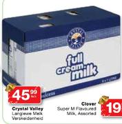 Crystal Valley Langlewe Melk Verskeidenheid Each