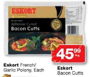Eskort Bacon Cuts-1kg