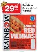 Rainbow Smoked Red Viennas-1kg