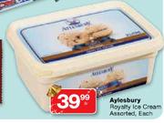 Aylesbury Royalty Ice Cream Assorted-2ltr Each