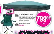 Camp Master 3x3m Instant Gazebo Each