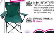Camp Master Standard Arm Chair Each