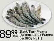 Black Tiger Prawns-800gm