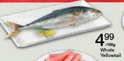 Whole Yellowtail-Per 100Gm