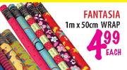 Fantasia Wrap-1mx50cm Each