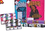 Bad Boy Book Labels-10's Per Pack