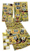 Sponge Bob Squarepants A4 Book Covers-Per Pack
