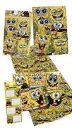 Sponge Bob Squarepants Book Labels-Per Pack