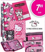 Hello Kitty A4 Slip On Book Covers-5's Per Pack