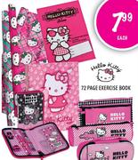 Hello Kitty 72 Page Exercise Book-Each