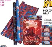Spiderman Book Cover Wrap-Per Roll