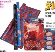 Spiderman A4 Pre-Cut Book Covers