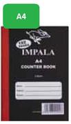 Impala A4 Counter Book(2 Quire)-Each