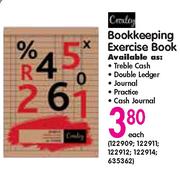 Croxley Bookkeeping Exercise Book-Each