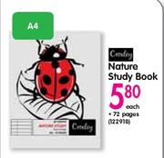 Croxley A4 Nature Study Book-Each