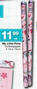 My Little Pony Oortrekpapier-1mx70cm