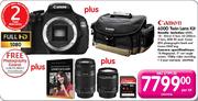 Canon 600D Twin Lens Kit