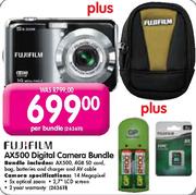 Fujifilm AX500 Digital Camera Bundle