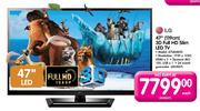 LG 47"(119cm) 3D Full HD Slim LED TV(47LM4600)