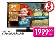 Sinotec 24"(61cm) Full HD Slim LED TV(STL-24VA3)