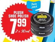 Plush Shoe Polish-2 x 50ml