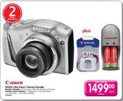 Canon SX150 Ultra Zoom Camera Bundle-Each