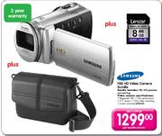 Samsung F80 HD Video Camera Bundle