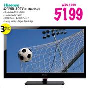 Hisense 42" FHD LED TV(LEDN42K16P)