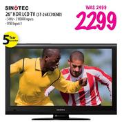 Sinotec 26" HDR LCD TV(ST-26KC70ENB)