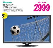 Hisense 32" HD Ready LED TV(LEDN32W22)
